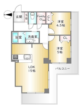 エクセル四条富小路 間取り